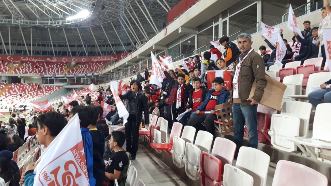 Öğrencilerimiz, Sivasspor-Giresunspor Maçını İzlediler.