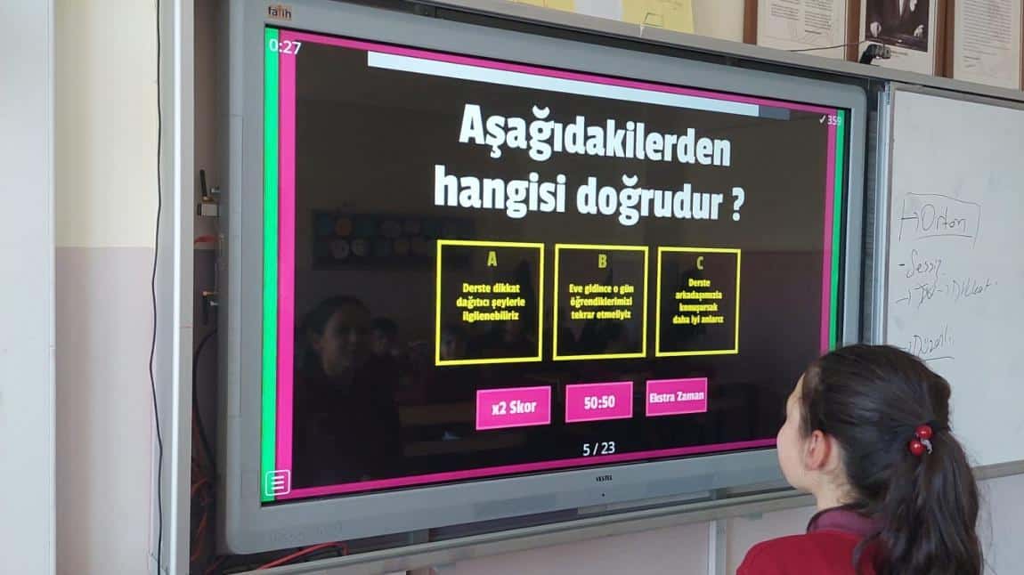 5.6.7. Sınıf Öğrencilerine Yönelik Verimli Ders Çalışma Semineri Yapıldı.